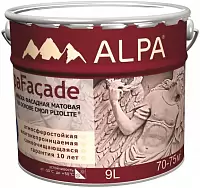 Alpa Alpafacade/Альпа Альпафасад краска фасадная на основе плиолита