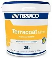 Terraco Terracoat Micro (G) / Террако Терракоат Микро Декоративное покрытие на акриловой основе с  мелкой текстурой типа «шагрень»